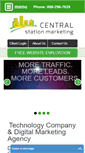 Mobile Screenshot of centralstationmarketing.com