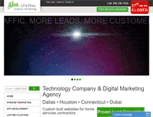 Tablet Screenshot of centralstationmarketing.com